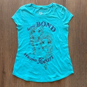 Justice girls shirt. Size 8.